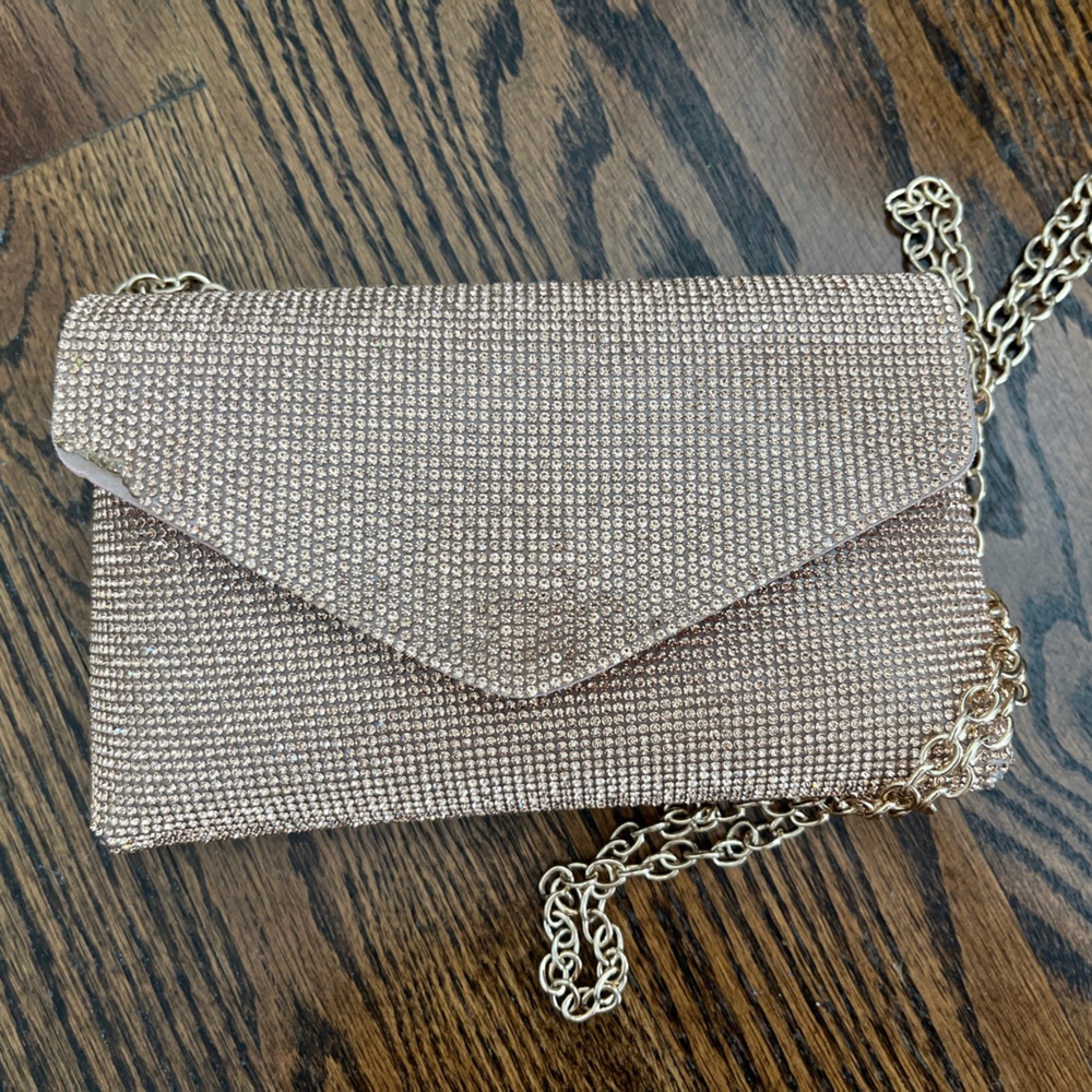 Pink Rhinestone Purse